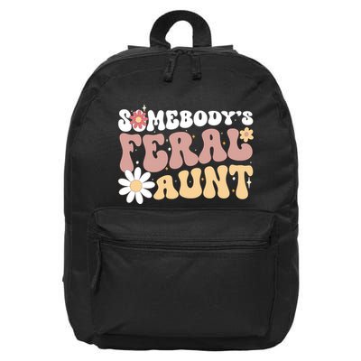 SomebodyS Feral Aunt 16 in Basic Backpack