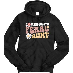 SomebodyS Feral Aunt Tie Dye Hoodie