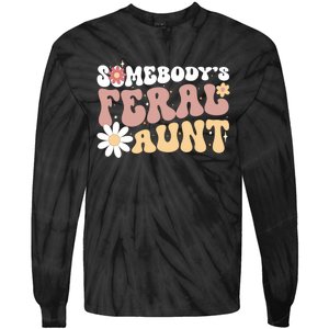 SomebodyS Feral Aunt Tie-Dye Long Sleeve Shirt