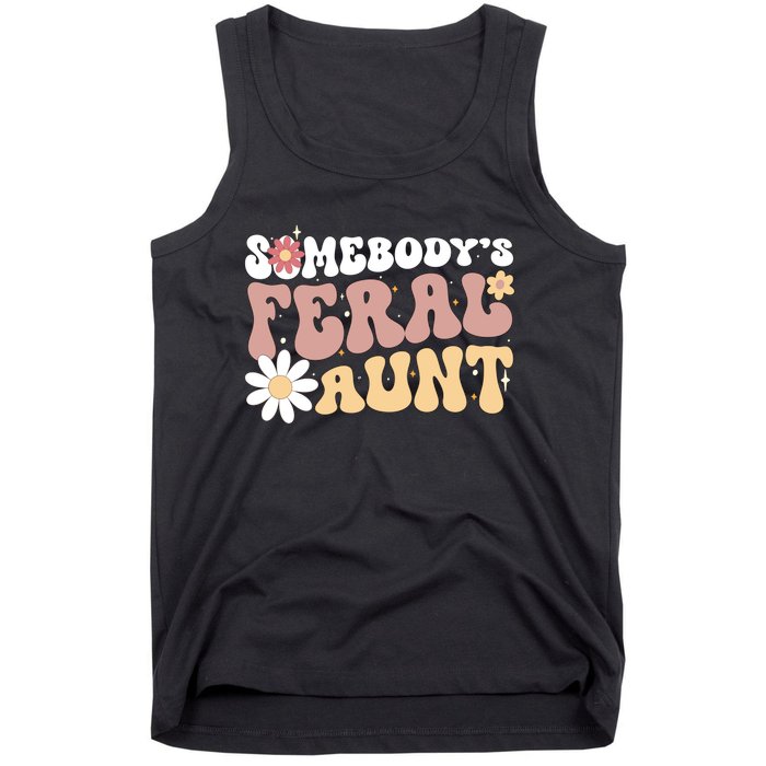 SomebodyS Feral Aunt Tank Top