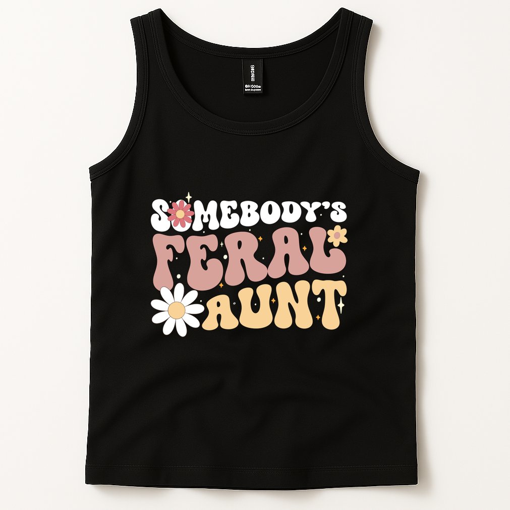 SomebodyS Feral Aunt Tank Top