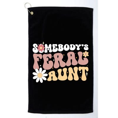 SomebodyS Feral Aunt Golf Towel