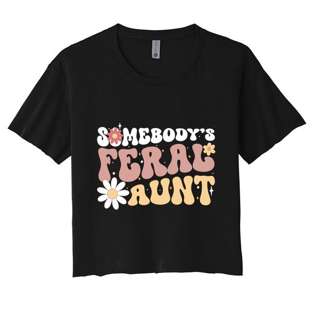 SomebodyS Feral Aunt Crop Top