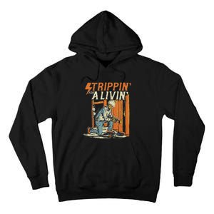 Stripping For A Living Electrical Electrician Tall Hoodie