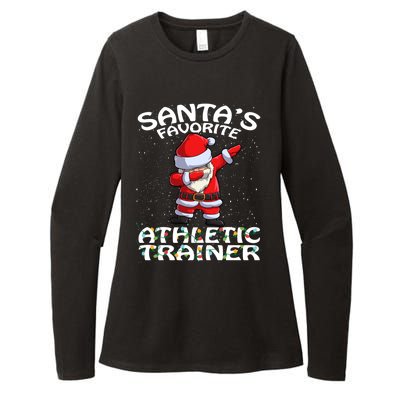 SantaS Favorite Athletic Trainer Christmas Gift Womens CVC Long Sleeve Shirt