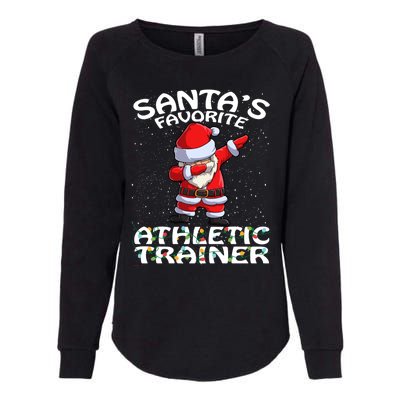 SantaS Favorite Athletic Trainer Christmas Gift Womens California Wash Sweatshirt