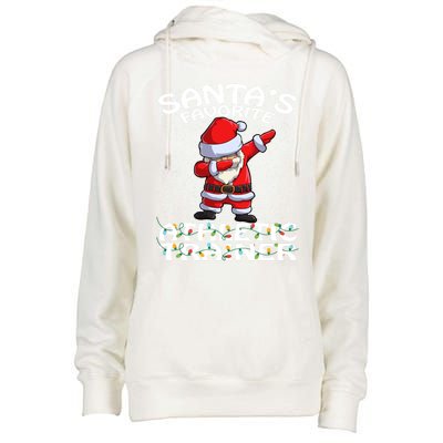 SantaS Favorite Athletic Trainer Christmas Gift Womens Funnel Neck Pullover Hood