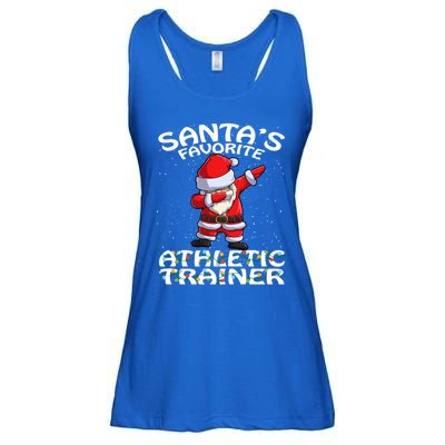 SantaS Favorite Athletic Trainer Christmas Gift Ladies Essential Flowy Tank