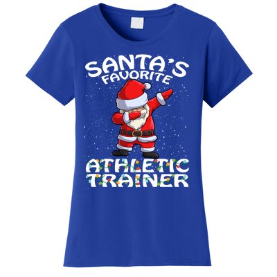 SantaS Favorite Athletic Trainer Christmas Gift Women's T-Shirt