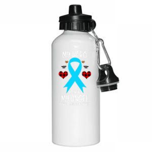 Spinal Fusion Awareness Remembrance Hero Is Now My Angel Gift Aluminum Water Bottle