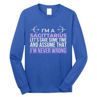 Sagittarius Facts Astrology Quote Horoscope Zodiac Sign Funny Gift Long Sleeve Shirt