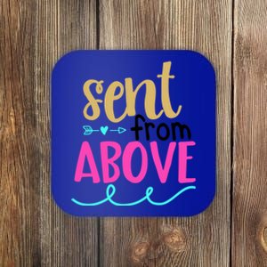 Sent From Above Blessing Family Love Cute Gift Coaster