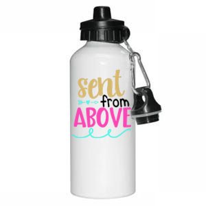 Sent From Above Blessing Family Love Cute Gift Aluminum Water Bottle