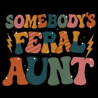 Somebodys Feral Aunt Auntie Family 16 in Basic Backpack
