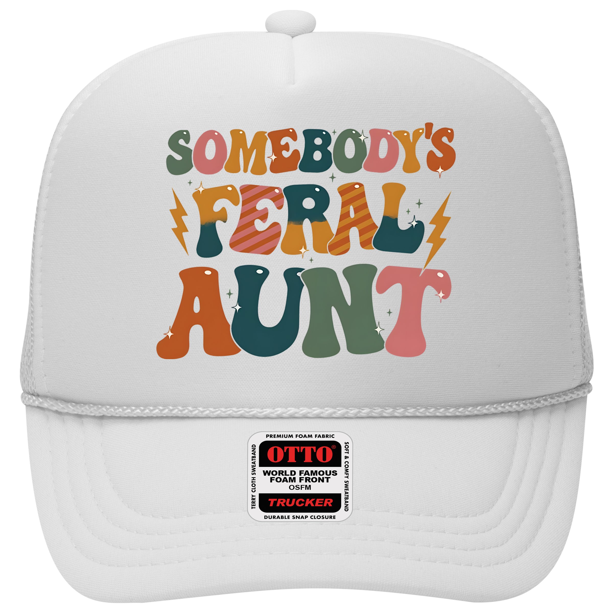 Somebodys Feral Aunt Auntie Family Hat