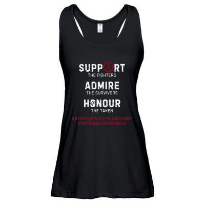 Support Fighters Antiphospholipid Antibody Syndrome Ladies Essential Flowy Tank