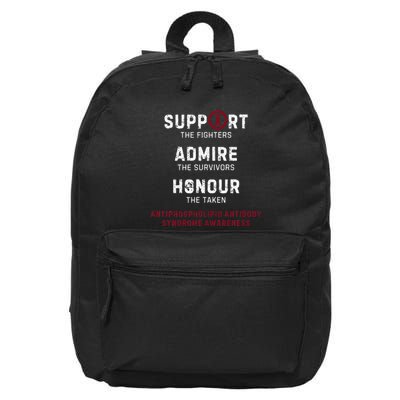 Support Fighters Antiphospholipid Antibody Syndrome 16 in Basic Backpack
