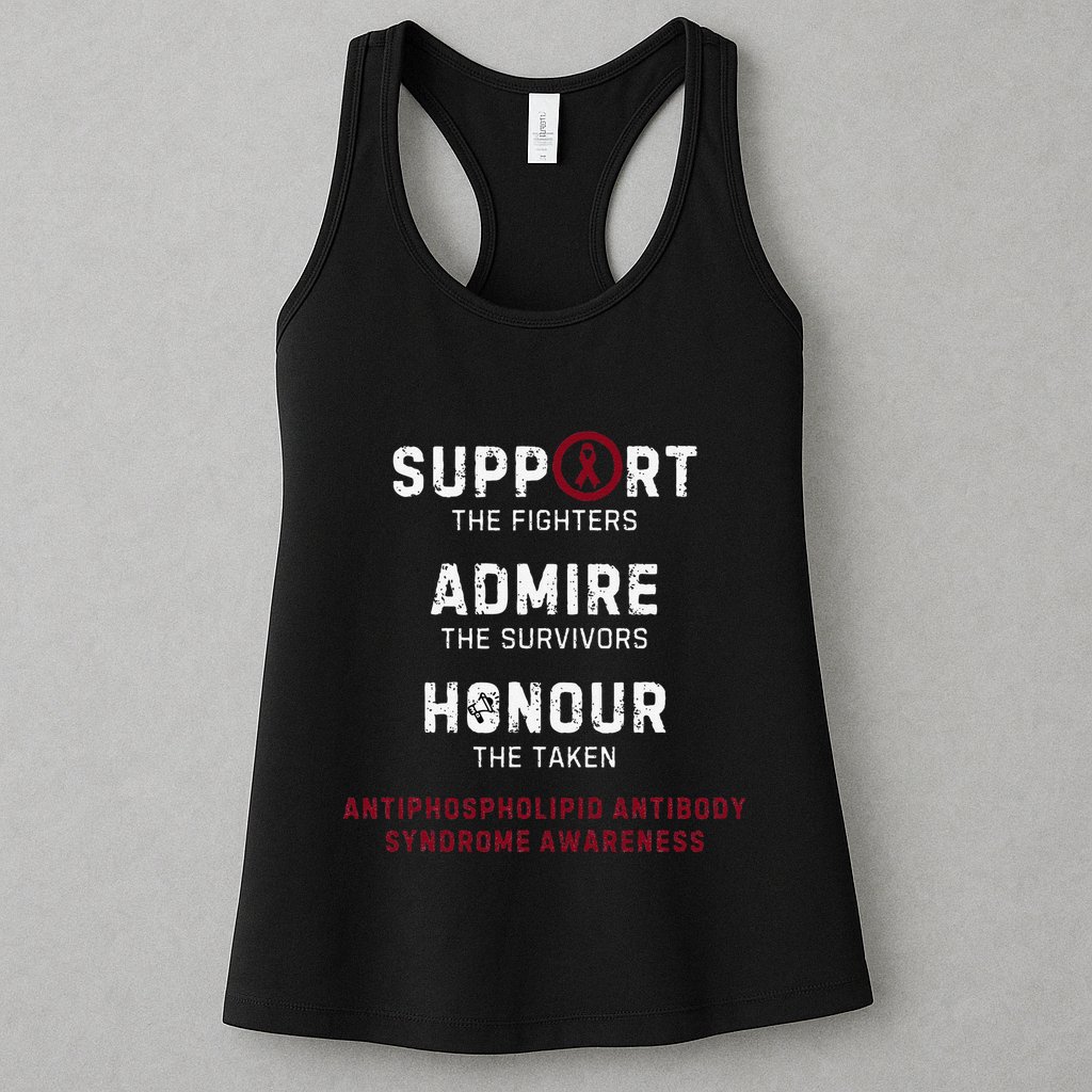 Support Fighters Antiphospholipid Antibody Syndrome Womens Tank Top