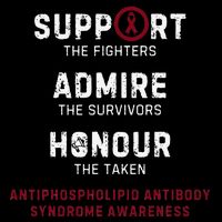 Support Fighters Antiphospholipid Antibody Syndrome Womens Tank Top