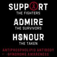 Support Fighters Antiphospholipid Antibody Syndrome Tank Top