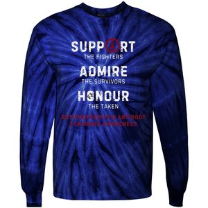 Support Fighters Antiphospholipid Antibody Syndrome Tie-Dye Long Sleeve Shirt