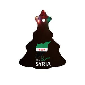 Syria Flag Apparel Free Syria Flag Ceramic Tree Ornament