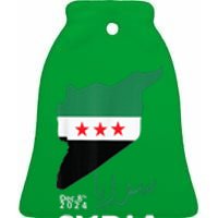 Syria Flag Apparel Free Syria Flag Ceramic Bell Ornament