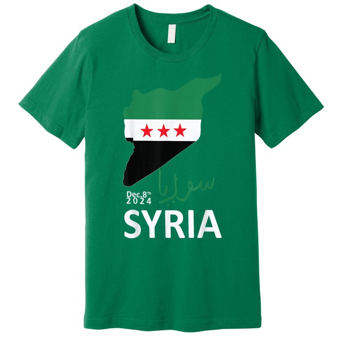 Syria Flag Apparel Free Syria Flag Premium T-Shirt