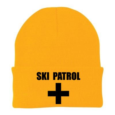 Skiing First Aid Winter Ski Patrol Knit Cap Winter Beanie