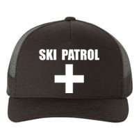 Skiing First Aid Winter Ski Patrol Yupoong Adult 5-Panel Trucker Hat