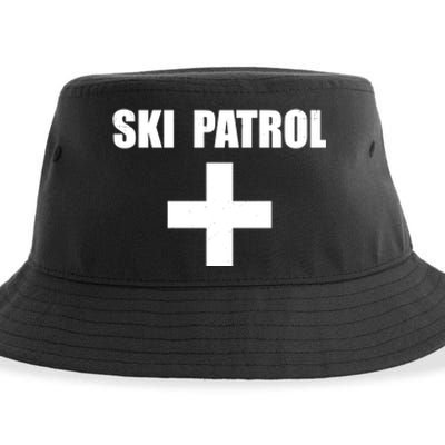 Skiing First Aid Winter Ski Patrol Sustainable Bucket Hat