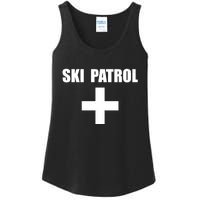 Skiing First Aid Winter Ski Patrol Ladies Essential Tank