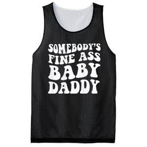 Somebodys Fine Ass Baby Daddy Mesh Reversible Basketball Jersey Tank