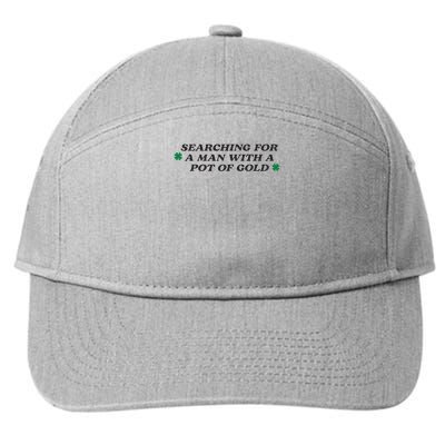 Searching For A Man With A Pot Of Gold Irish 7-Panel Snapback Hat