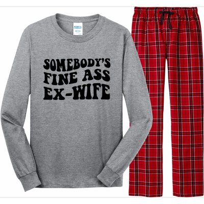 Somebody's Fine Ass ExWife Long Sleeve Pajama Set