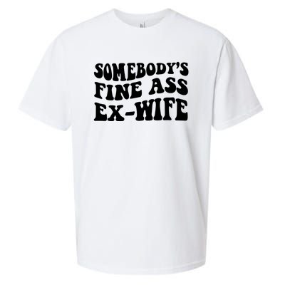 Somebody's Fine Ass ExWife Sueded Cloud Jersey T-Shirt