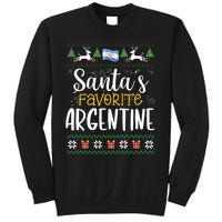 SantaS Favorite Argentine Argentina Ugly Christmas Sweater Sweatshirt