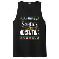 SantaS Favorite Argentine Argentina Ugly Christmas Sweater PosiCharge Competitor Tank