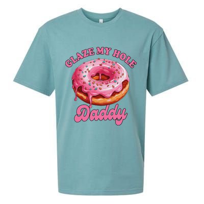 Sarcasm Funny Adult Humor Sarcastic Glaze My Hole Daddy Sueded Cloud Jersey T-Shirt