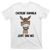 Socialdudtees Funny Anti Kamala Harris Laughing Donkey T-Shirt