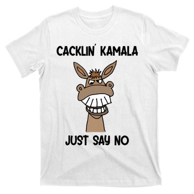 Socialdudtees Funny Anti Kamala Harris Laughing Donkey T-Shirt