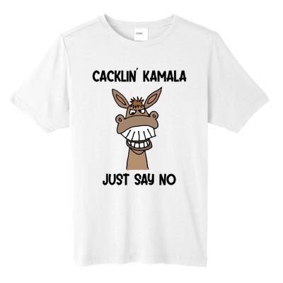 Socialdudtees Funny Anti Kamala Harris Laughing Donkey Tall Fusion ChromaSoft Performance T-Shirt