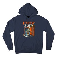 Stripping For A Living Electrician Work Powerline Electrical Hoodie