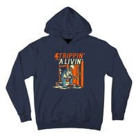 Stripping For A Living Electrician Work Powerline Electrical Tall Hoodie