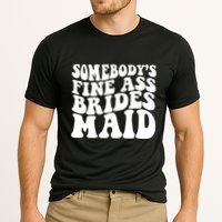 SomebodyS Fine Ass Bridesmaid Cooling Performance Crew T-Shirt