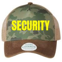 Security Front And Back Print Staff Event Uniform Bouncer Legacy Tie Dye Trucker Hat