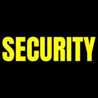 Security Front And Back Print Staff Event Uniform Bouncer Legacy Cool Fit Booney Bucket Hat
