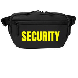 Security Front And Back Print Staff Event Uniform Bouncer Crossbody Pack