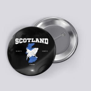 Scottish Flag And Map Scotland Coordinates Button