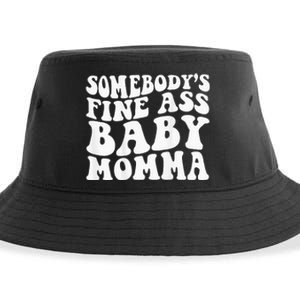 Somebodys Fine Ass Baby Momma Sustainable Bucket Hat